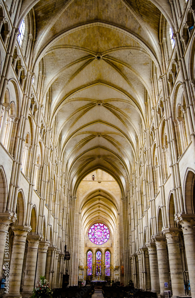 Nave of a Gothic Church
