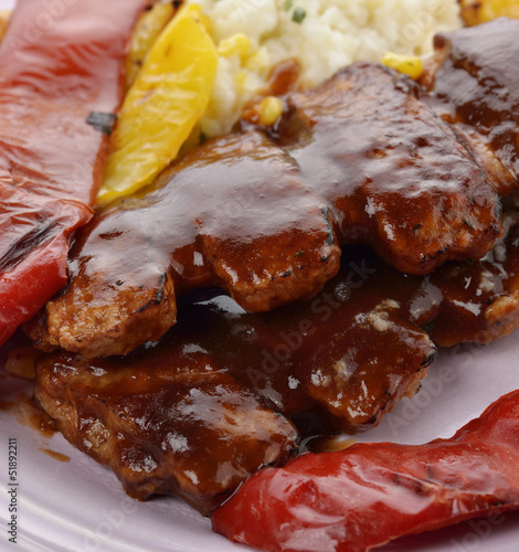 Barbecue Pork Ribs