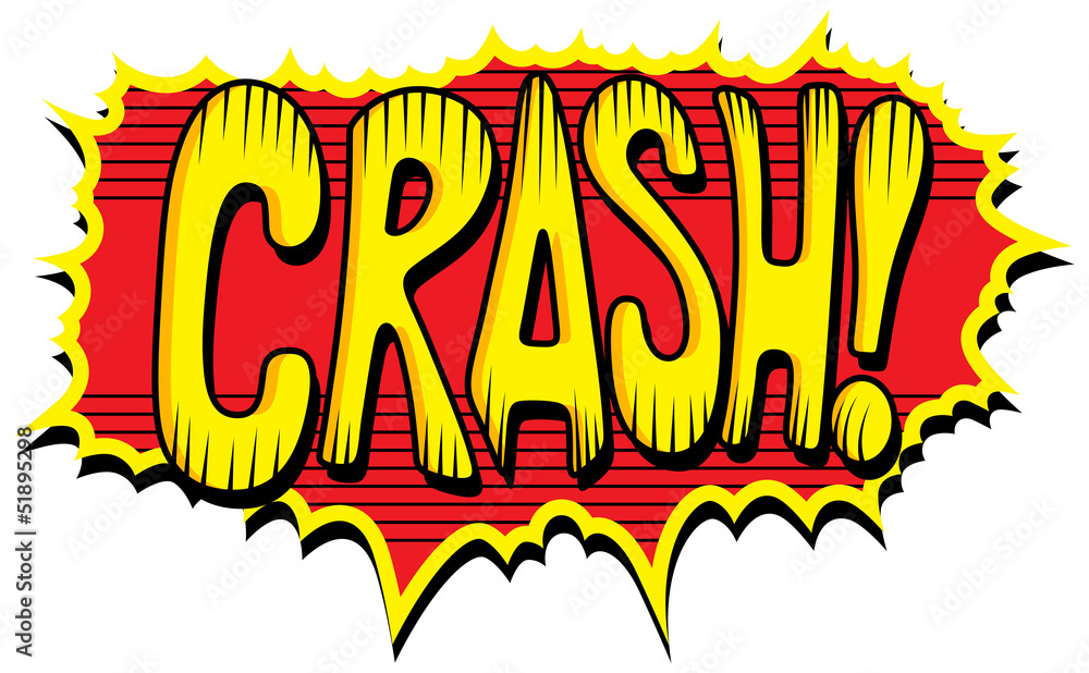 Crash - Comic Expression Vector Text Crash - Comic Expression Vector Text