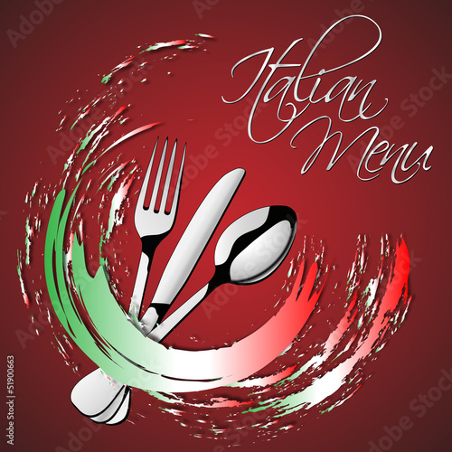 Italian menu