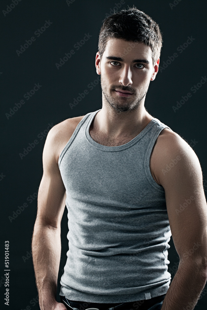 Handsome Muscular Man Handsome Muscular Man