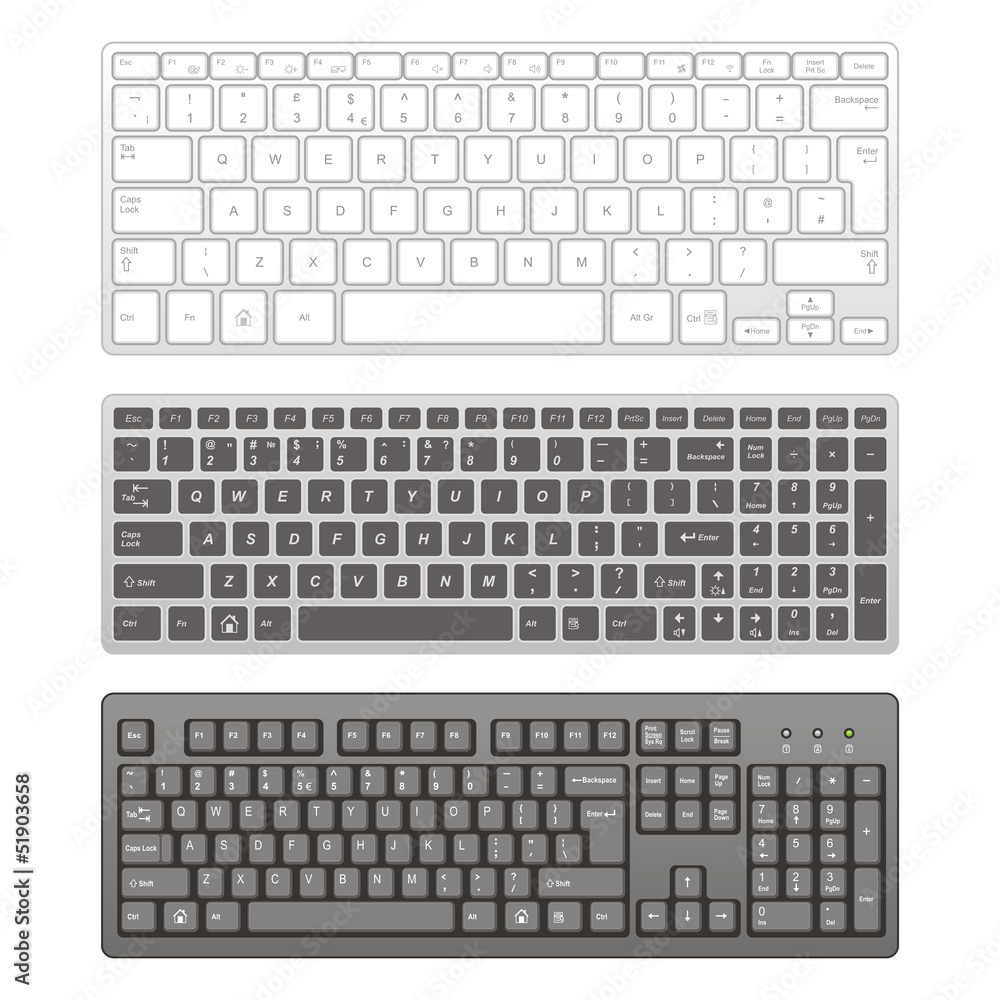 Computer keyboards