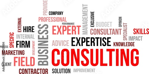 word cloud - consulting