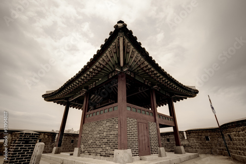 Hwaseong Fortress, Suwon, South Korea © ping han