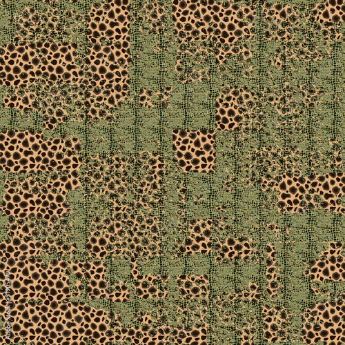 Seamless patterned texture