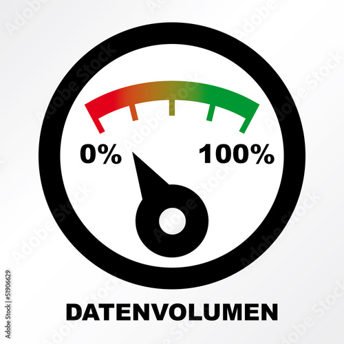 DSL-Bremse, Tempobremse, Datenvolumen