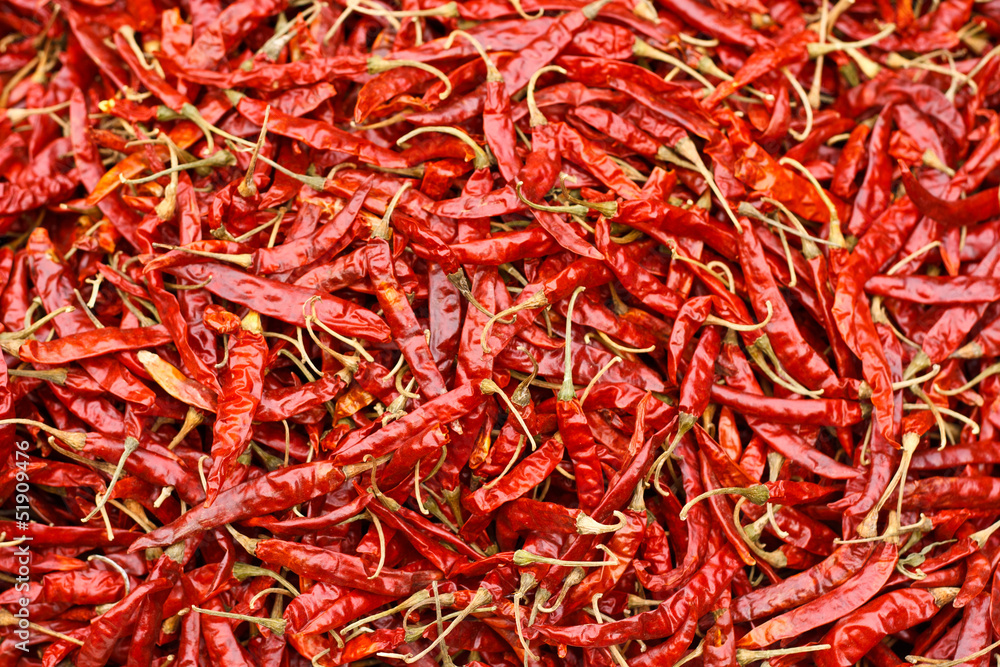 Fototapeta premium Pepper dried