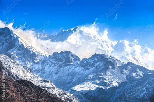 Kangchenjunga is the third highest mountain