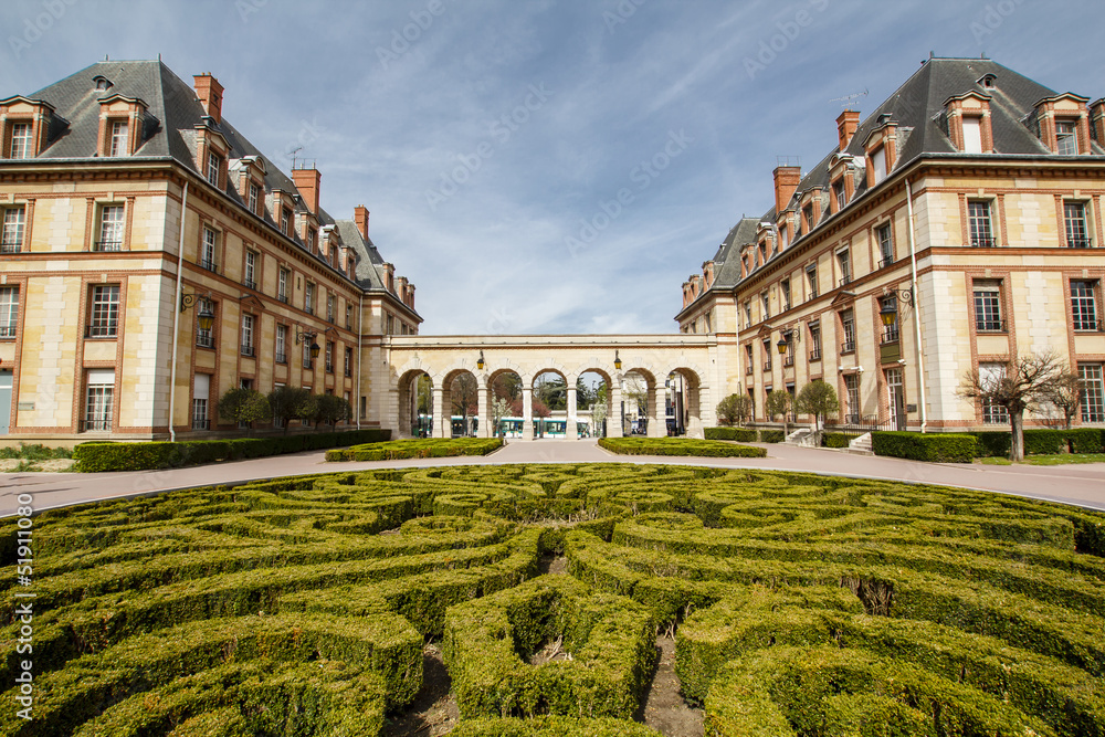 Naklejka premium University campus in Paris (Cité U)