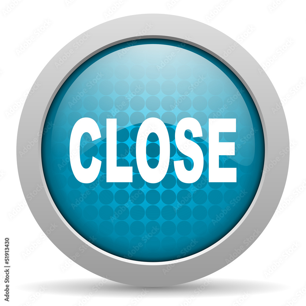close blue circle web glossy icon close blue circle web glossy icon