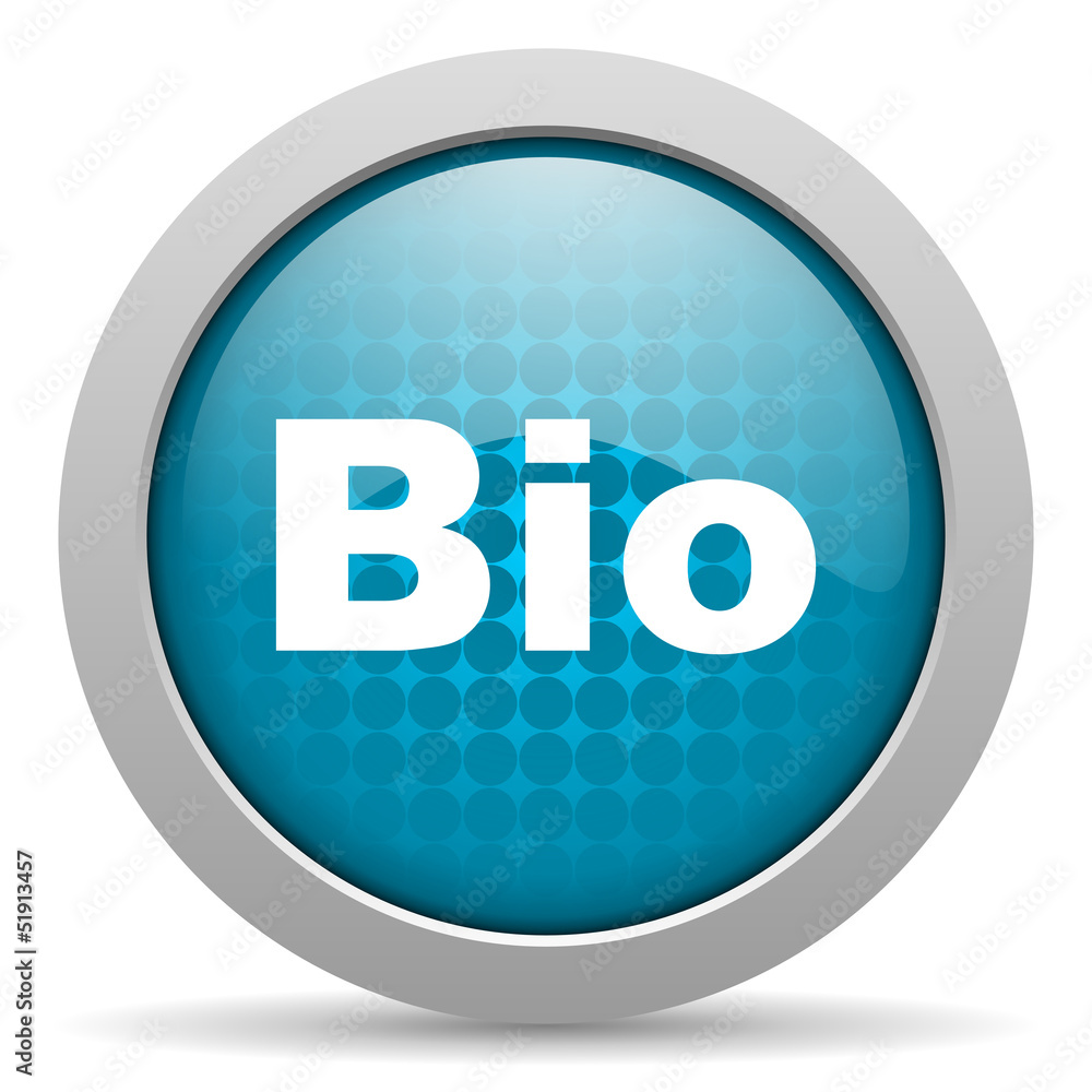 bio blue circle web glossy icon bio blue circle web glossy icon