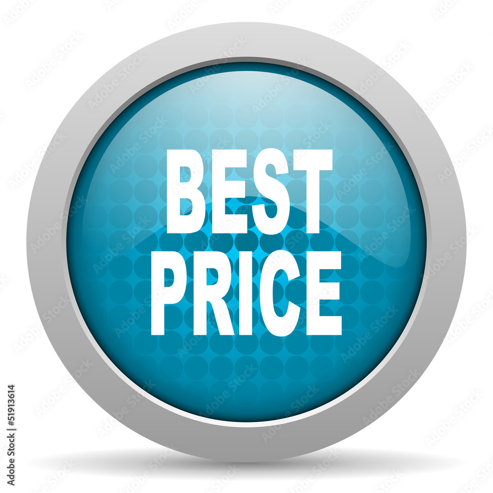 best price blue circle web glossy icon best price blue circle web glossy icon