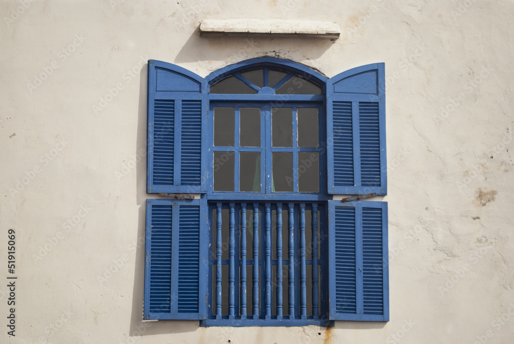 Window in Essaouira, Morocco