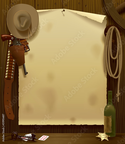 Wild West Relay Poster