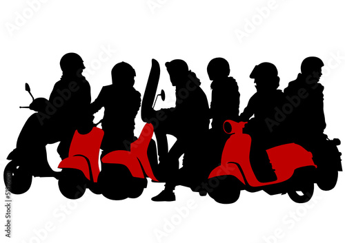 Scooters people