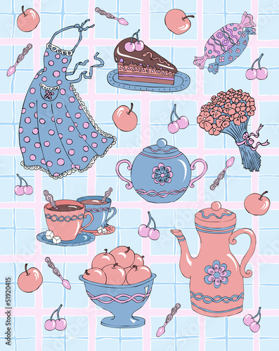 Kitchen background
