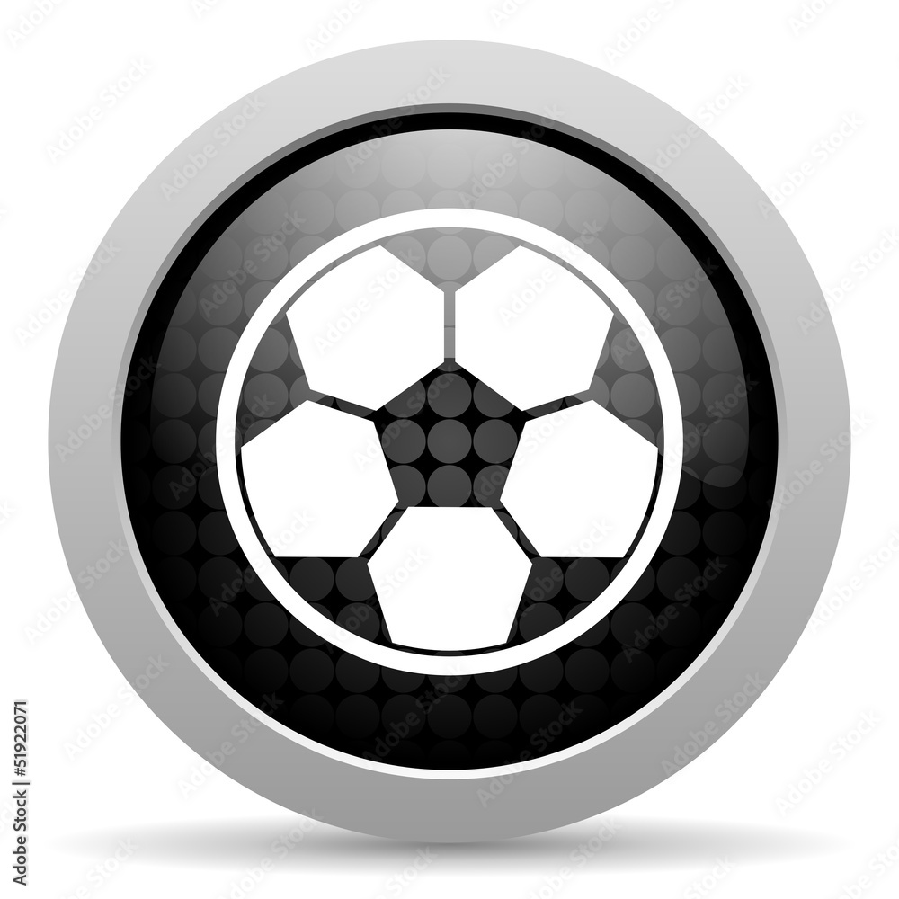 soccer black circle web glossy icon soccer black circle web glossy icon
