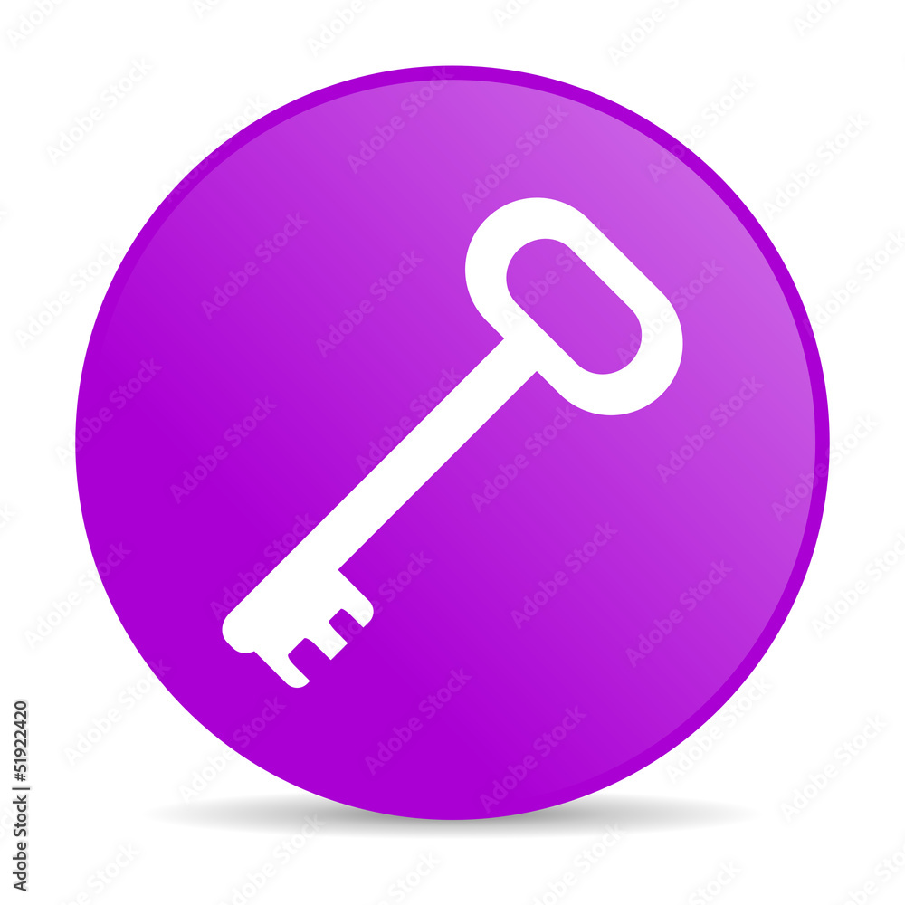 key violet circle web glossy icon key violet circle web glossy icon