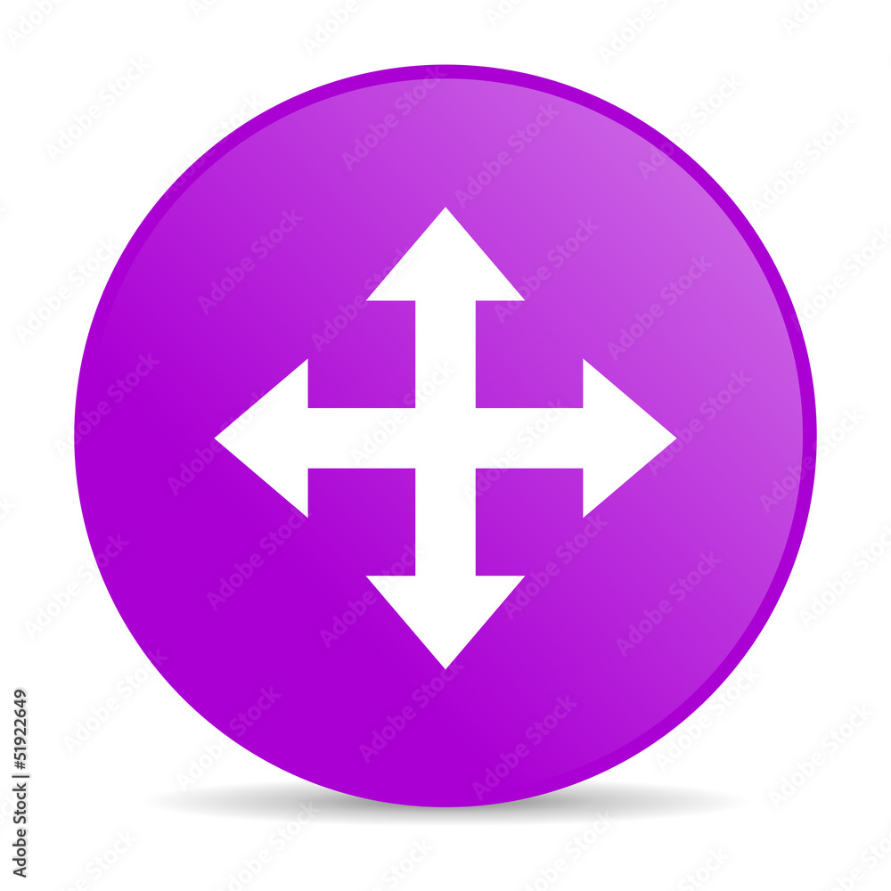 arrows violet circle web glossy icon arrows violet circle web glossy icon