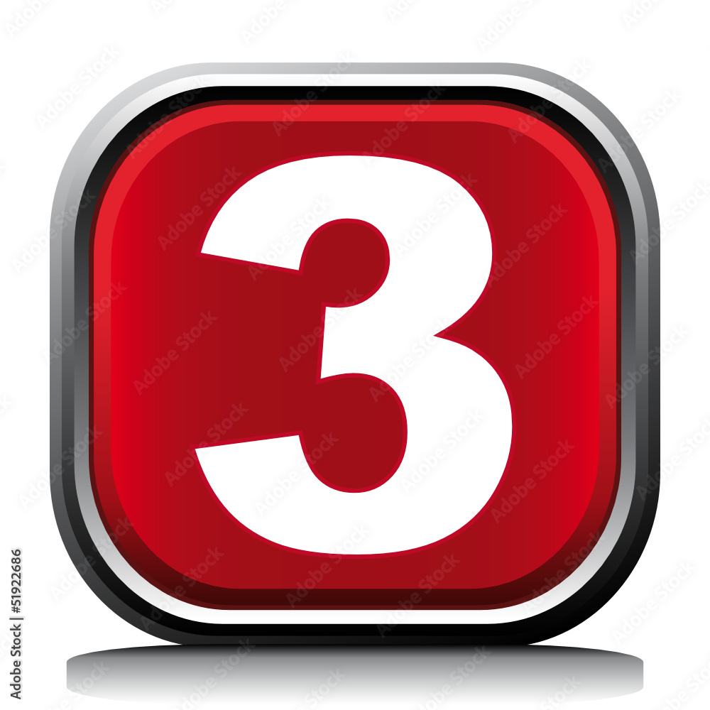 NUMBER THREE ICON NUMBER THREE ICON