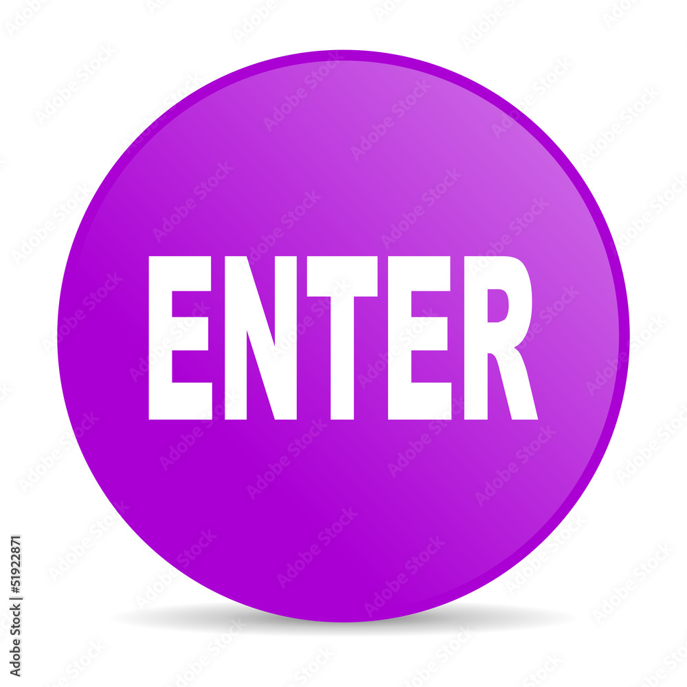 enter violet circle web glossy icon enter violet circle web glossy icon