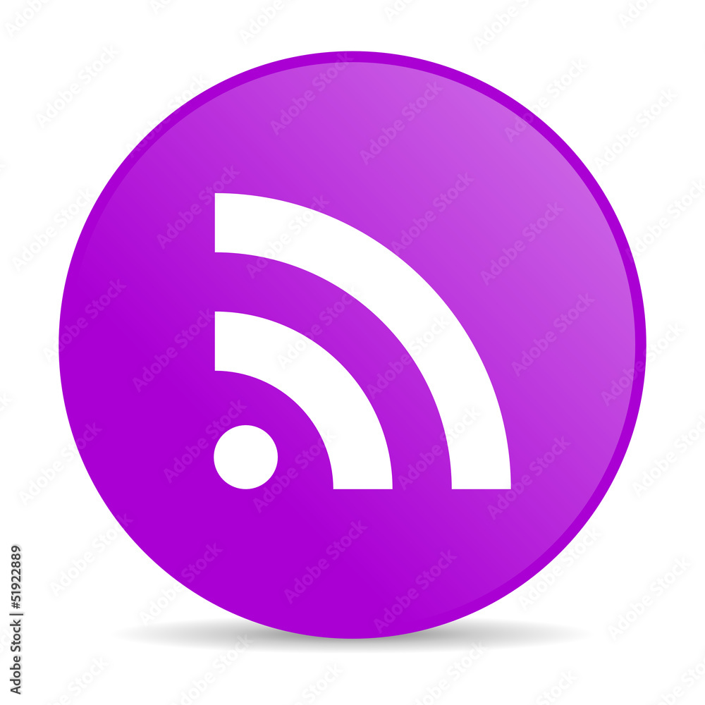 rss violet circle web glossy icon rss violet circle web glossy icon