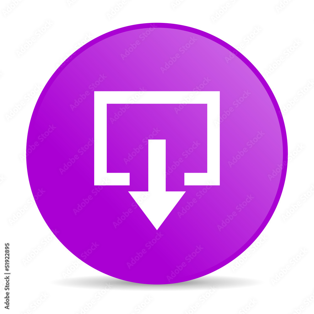exit violet circle web glossy icon exit violet circle web glossy icon