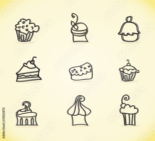 Cake & Cupcakes icons