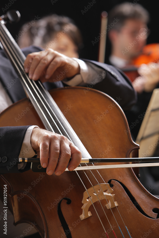 Classical music, cellist and violinists Classical music, cellist and violinists