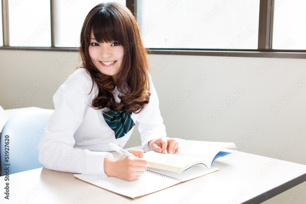 asian school girl in high school asian school girl in high school