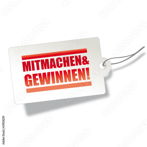 Anhänger Gewinnen, Aktion, Button, Gewinnaktion