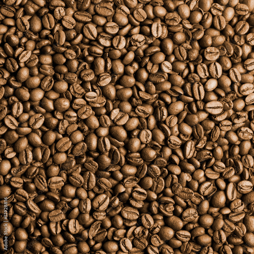 Background from coffee beans