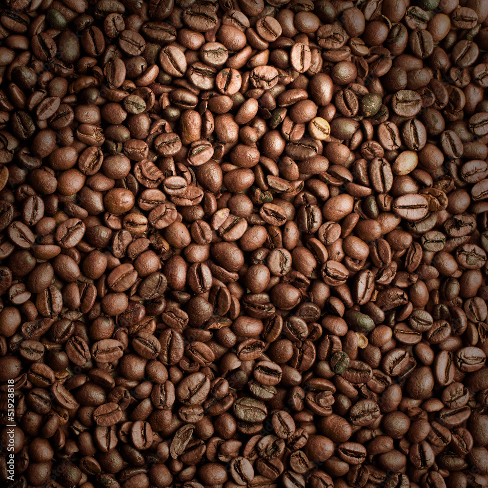 Fototapeta premium Tło z ziaren kawy