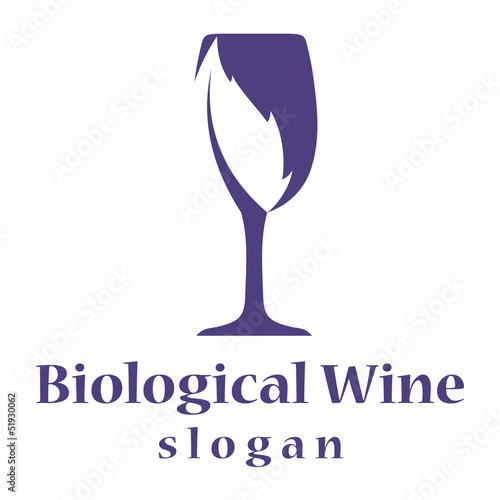 Biological wine logo