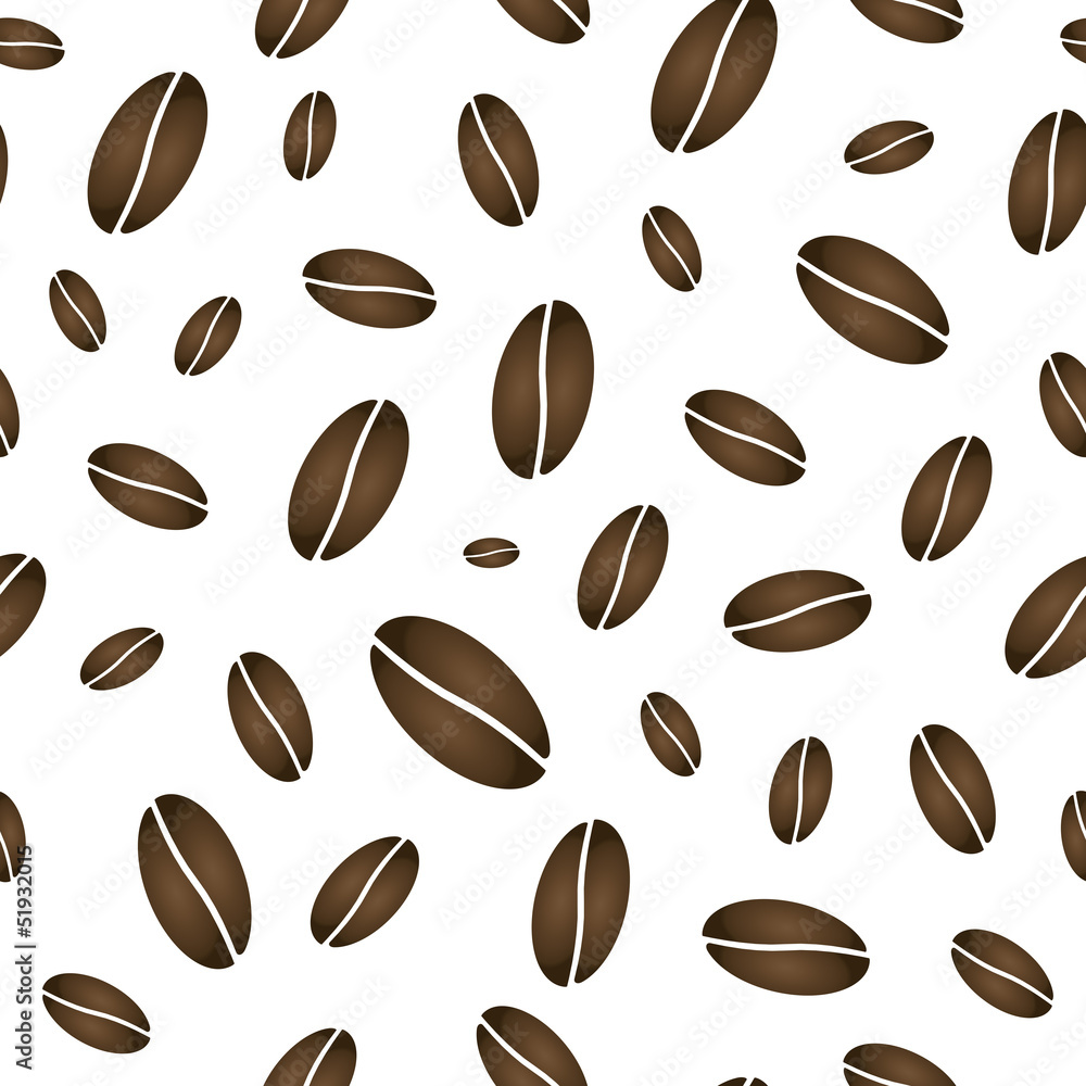bean coffe seamless pattern bean coffe seamless pattern