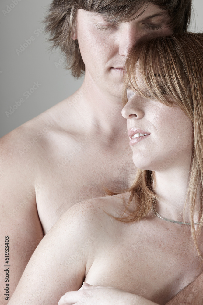 young couple nude