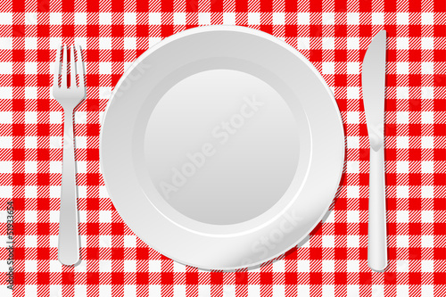 gedeckter Tisch