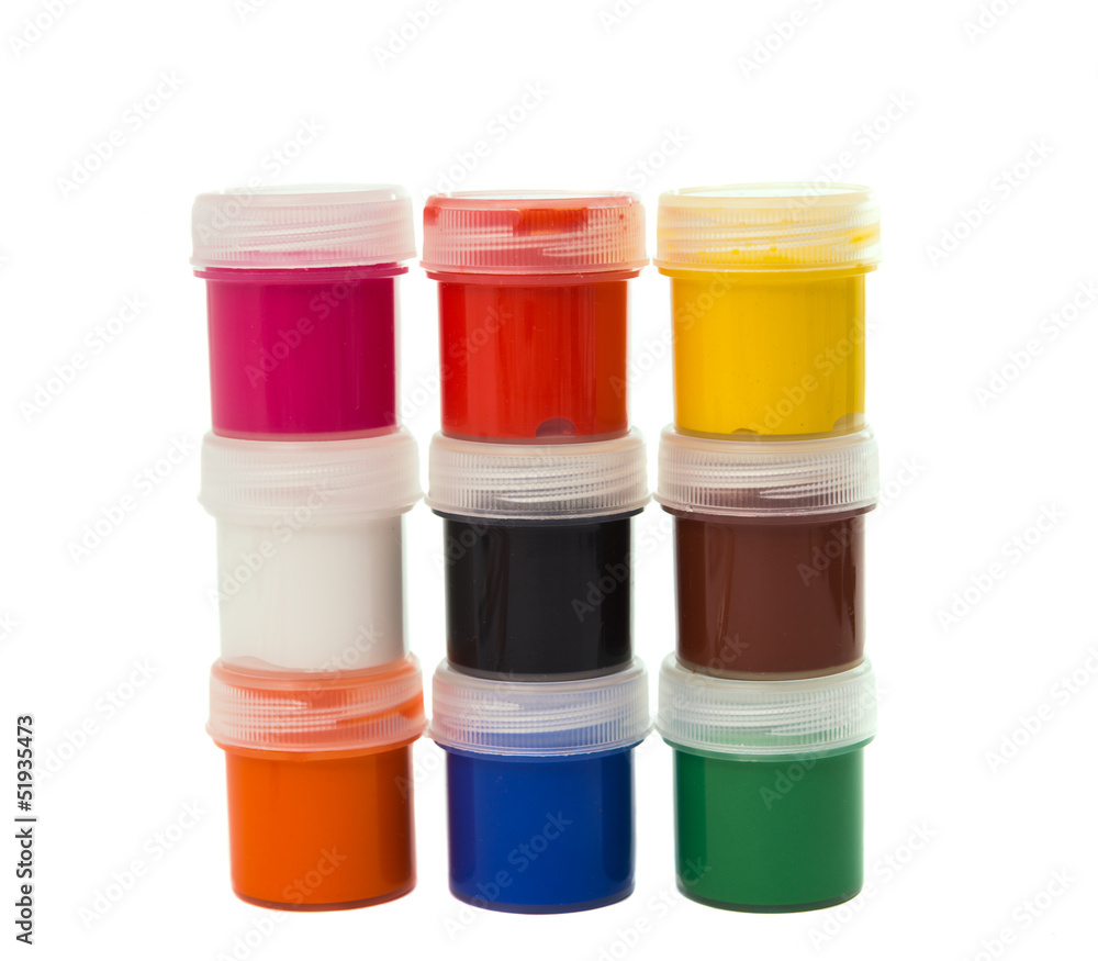 gouache of paint gouache of paint