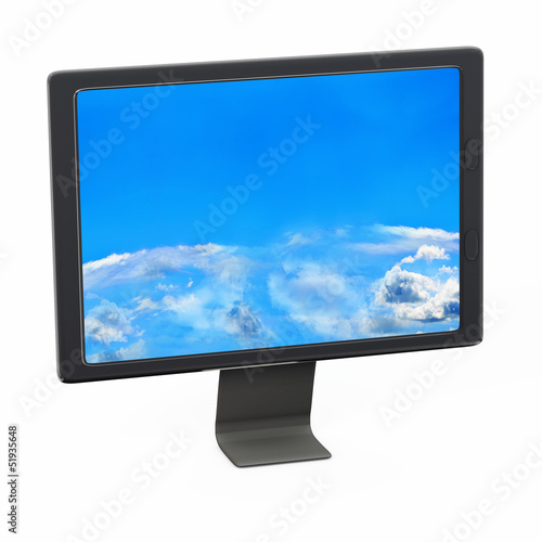 Monitor - 3d Render