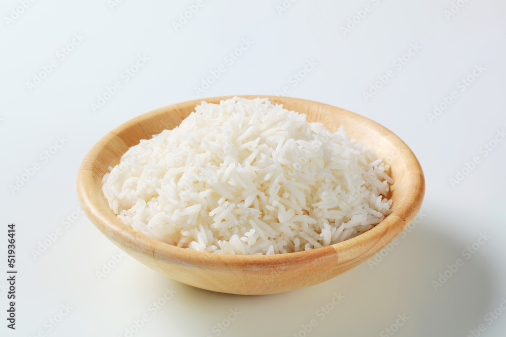 Boiled white rice Boiled white rice