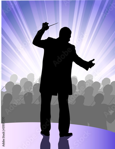 conductor before public