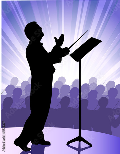 conductor before public