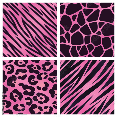 Pink Animal Print Collection