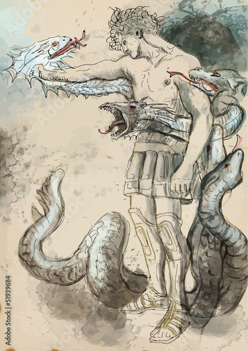 Hercules - Slay the nine-headed Lernaean Hydra.