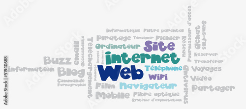 Nuage de Tags : Internet