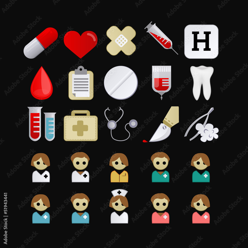 medical icons medical icons