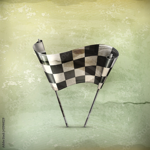 Finish line, old style