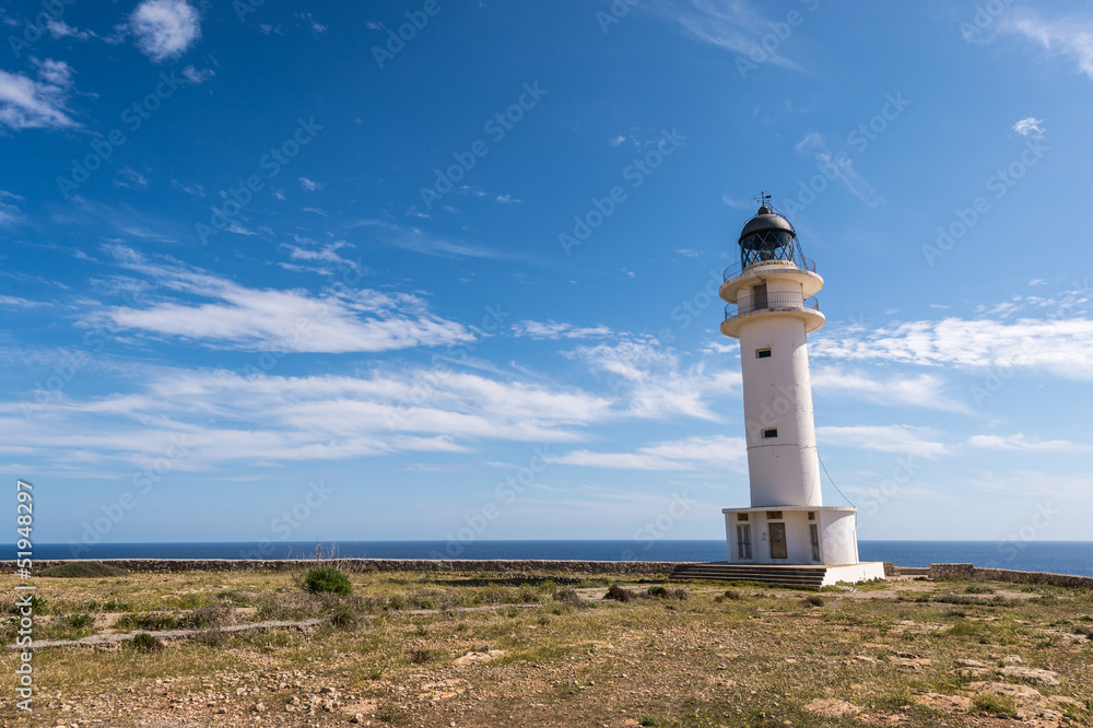 Formentera La Mola lighthouse mediterranean Sea