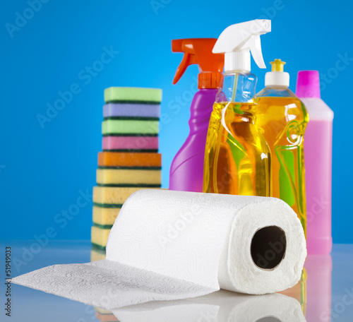 Set of cleaning products 