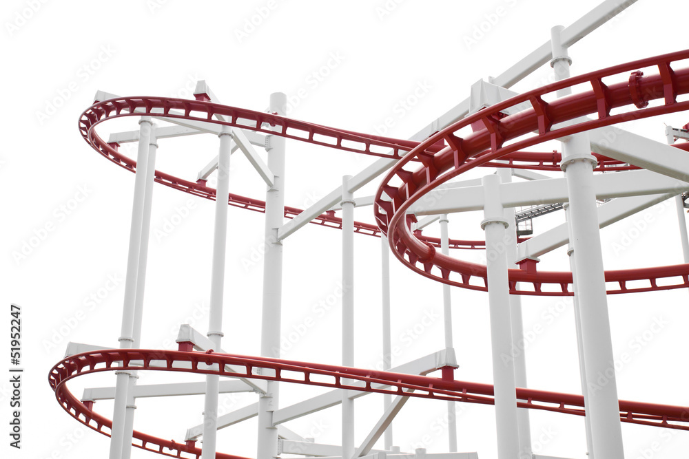 Roller Coaster Track .